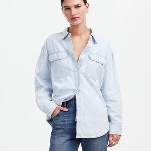 Madewell Light Blue Button Down Shirt